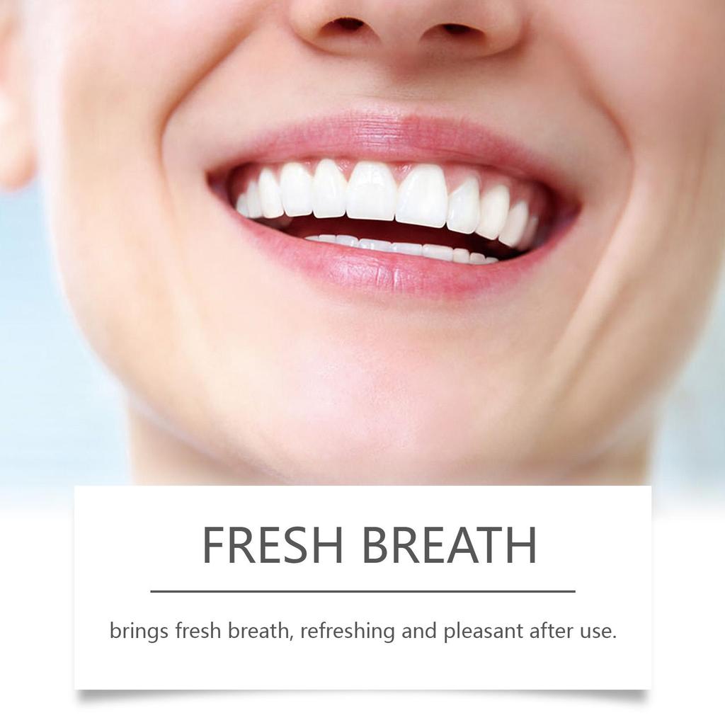 Premium Mundpflege Zahnaufhellungsstreifen, Frischer Atem & Fleckenentfernung - Zahnschmelzsicher für den täglichen Gebrauch