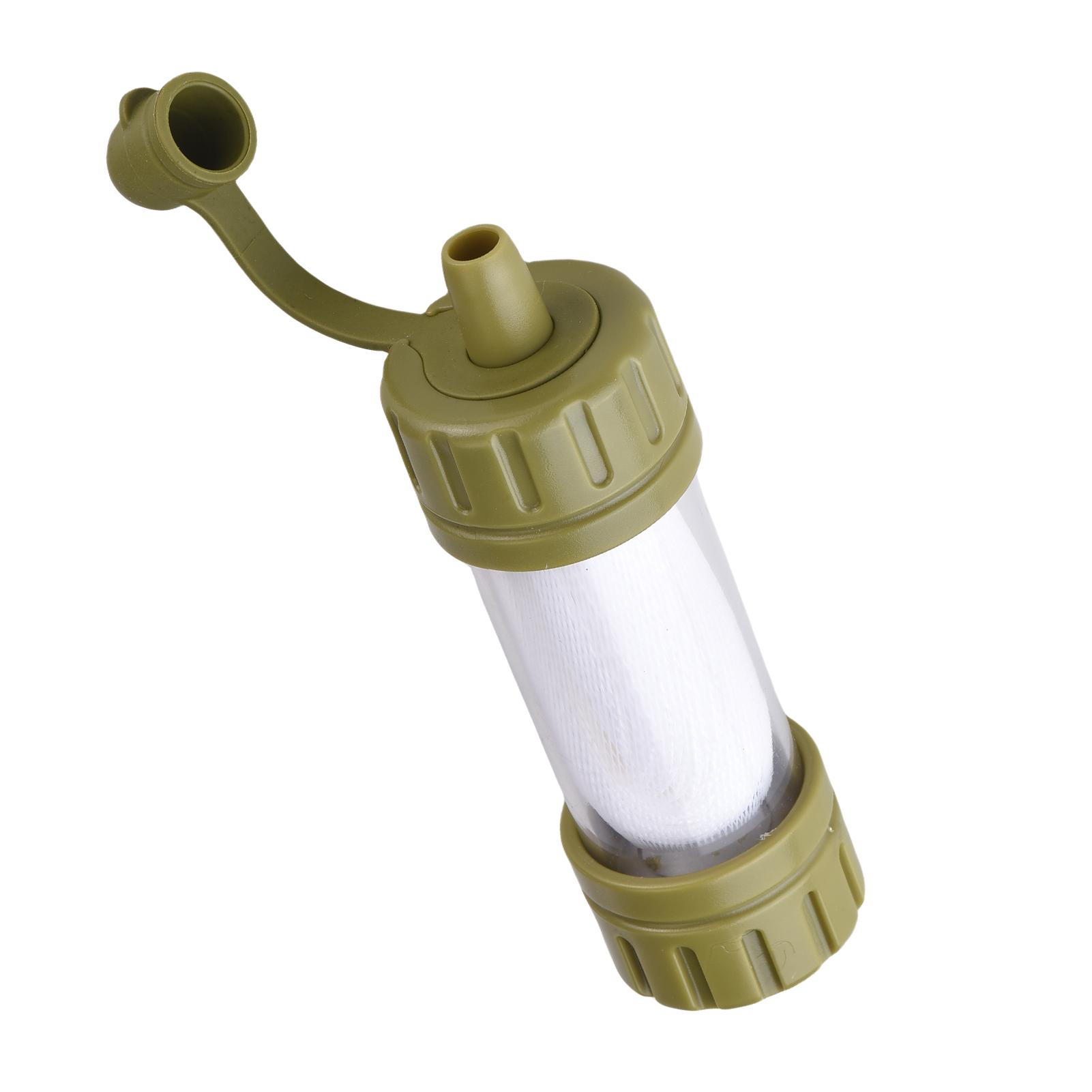 

Персональная соломинка для фильтрации воды, уличный портативный фильтр, аварийное снаряжение для выживания, мини-фильтр для воды, прозрачный корпус