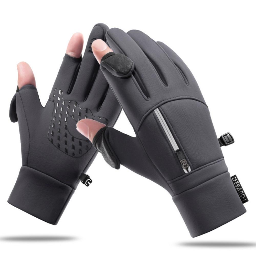 Windproof Cold-proof Gloves Fishing Ski Men Cycling Gloves New Touch Screen Gloves Outdoor Running