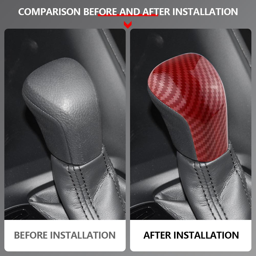 Car Gear Head Lever Shift Knob Handle Cover for Toyota Corolla E210 2019 2020 2025 2025 2025 Hybrid  Trim Sticker Accessories