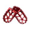 Aluminum Alloy Front Foot Pegs Yamaha WR250R WR25X Dirt Bike Off-Road Motorcycle Replacement Pedals