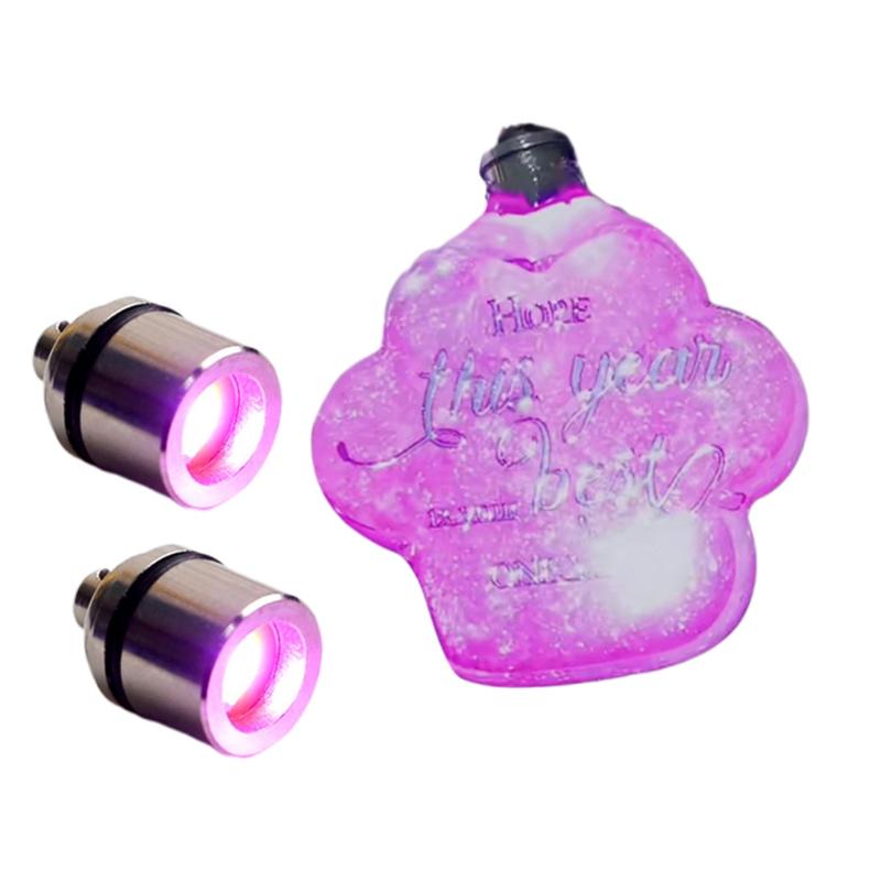 Practical Love for Cat Paw Light Bulb Silicone Molds Handmade BPA-free Easy To Release No Residue for Keychain Making Cr