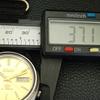 AUTOMATIC VINTAGE SEIKO 5 JAPAN 7019A MENS GOLDEN COLOR DIAL WATCH A702617-1 R209-a702617