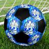 Pallone da Calcio Olympique Marseille Taglia 5 Colorato Cucito a Macchina PVC Pronto per la Competizione Resistente Alta Rimbalzanza