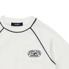 Tiffany Ivory Piping DecoraTive T shirT T54kaT070