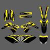 NICECNC For Suzuki RMZ250 RMZ RM-Z 250 2010-2018 2017 2016 2015 Motorcycle Fairing Graphics Background Decals Sticker Customize