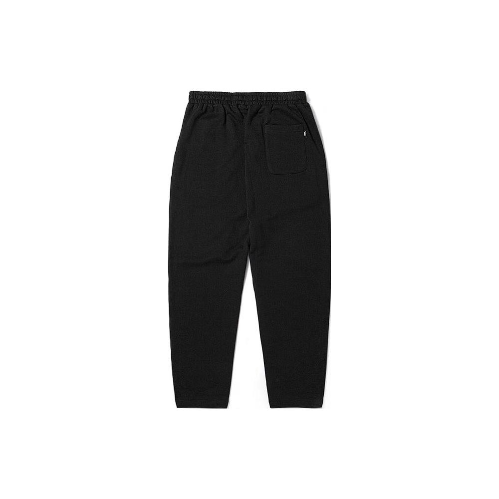 Vans Solid Color Mid Waist Straight Leg Casual Pants Women Bottoms Black VN000FCZBLK