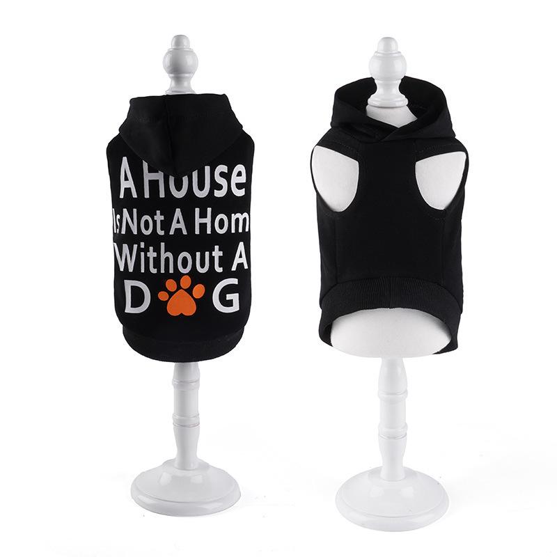

2025 Pet Hoodie: Lightweight Spring/Autumn Wear for Small Breeds like Pomeranian, Bichon, and Cats XL (Chest 53CM, Back Length 39CM) for 4.5-5.9KG