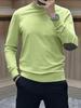 2024 Autumn Men's High-Stretch Knit Long Sleeve Base Layer Shirt
