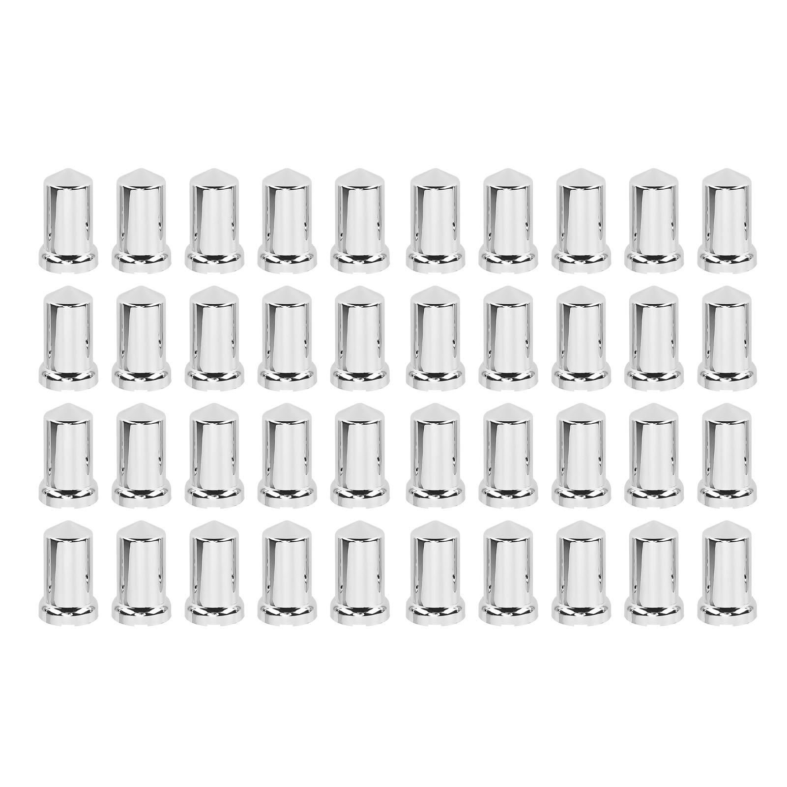 

Крышки для гаек с проушинами, АБС-пластик, хромированный пластик, антикоррозийные, 33 мм, фланцевые колпачки для гаек с проушинами для грузовых автомобилей, прицепов и транспортных средств