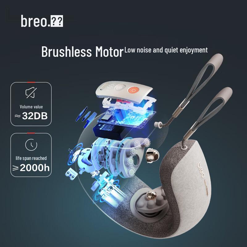 Breo Neck 5 Cervical Massager CN Plug (adapter Included)