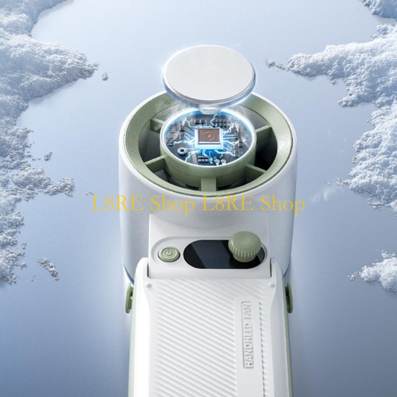 L8RE Air Cooling Fan Pocket Fan Small Desk Fan Handheld Fan 6000mAh Quiet Fan