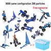Lego-Compatible Programming Robot with Technic Building Blocks for Educational Play