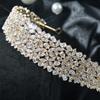 Bridal Wedding Korean Style Zircon Bridal Headband Wedding Copper Inlaid Zircon Crown Birthday Party Fashion Hair Accessories