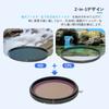 JJC 82mm Variable ND Filter with CPL Nano Compatible with Including Canon EF EF Nikon Sigma and Tamron SP and Thin Frame and Includes a Protective