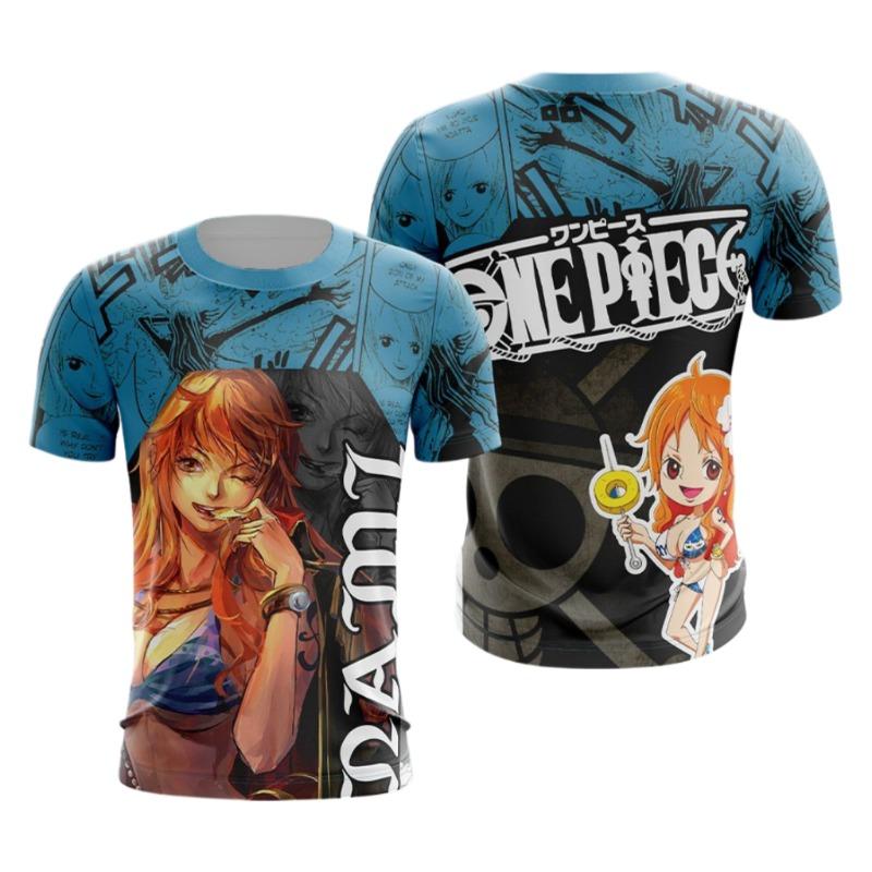 One Piece Monkey D Luffy 3D Quick Dry T-Shirt For Men Women Kids Summer Sports Anime Tee Summer, Outdoor, Family Playwear