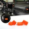 Center Console Air Conditioner Vent Outlet Cover Trim for Ford F150 + Orange