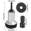 Car Rust Remover Wheel Hub Shaft Head Rust Removal Maintenance Brake Disc Rust Removal Tool Derusting Anti-Rust