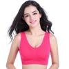 Plus Size Seamless Wireless One Piece Thin Shaping Sports Yoga Bra For Women