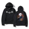 Anime Jujutsu Kaisen Oboustranný potisk Mikina Unisex Dámské Vintage Oversized Volné Topy Mikiny Unisex Mikina Inumaki Toge s kapucí