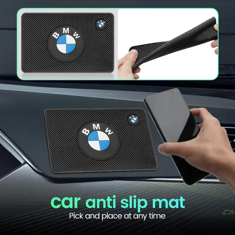 Car Dashboard Sticky Non-slip PVC Mat Cell Phone Key Storage Pad For BMW M Sport M2 M3 M4 M5 M6 E46 E90 E60 F10 F20 E87 X3 X6