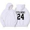Stilinski 24 Printing Clothing Mens Hoodie