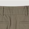 [ShS S miSS] Linen Blend Wide Half pantS SwwSpp22080 Br