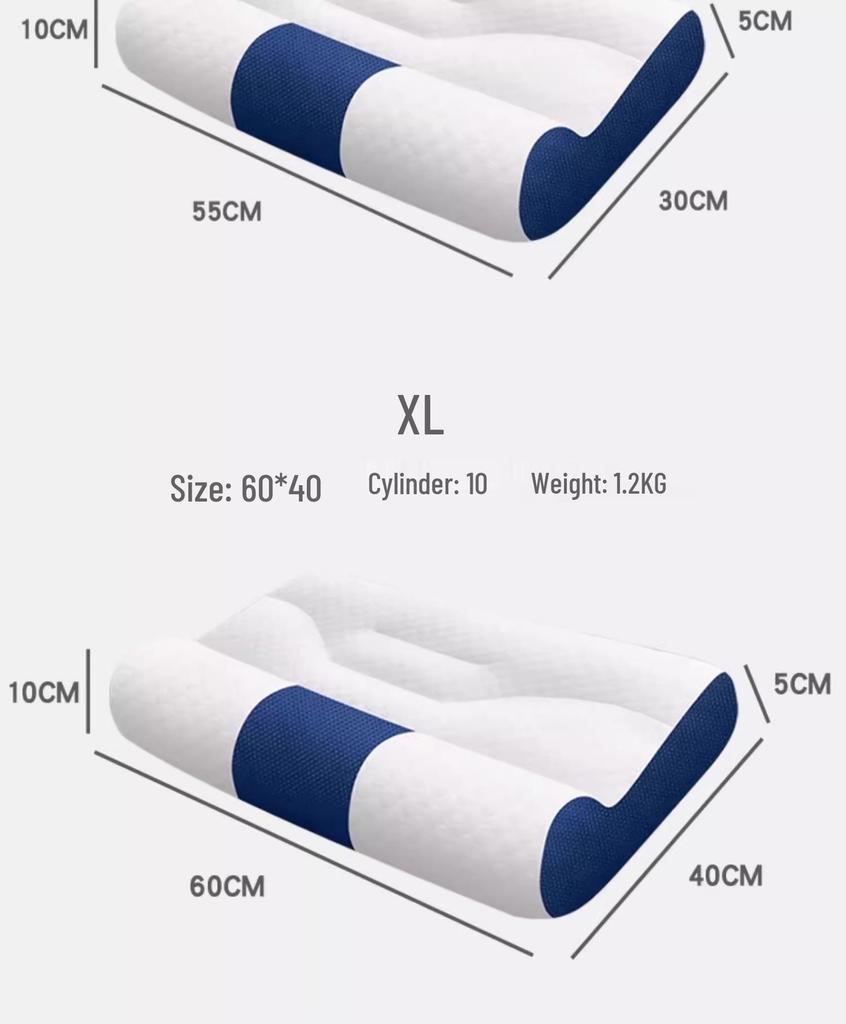 Soybean Neck Support Pillow: Durable Sleep Aid for Adults & Students, Ideal for Dorms, Home, and Baby
