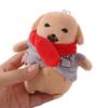 Stuffed Animal Dipping Sauce Dog Poor Tired Puppy Plush Keychain Dog Plush Doll  Gifts for Kid