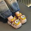 Pantofole per bambini, estive, per bambine, da interno, con suola morbida e antiscivolo, con cartoni animati, carine e fresche, per ragazzi, scarpe da spiaggia con fori.