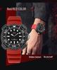 OFNS Quartz Luminous Silicone Strap Waterproof Sports Watch - Unisex Trendy & Simple Design