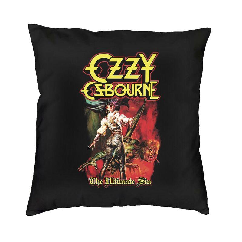 

Ozzy Osbourne Prince Of Dark Cushion Covers Sofa Home Decor Square Throw Pillow Cover 40x40 30x30cm 12x12in