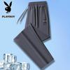 Playboy Men's Ice Silk Quick-Dry Casual Pants