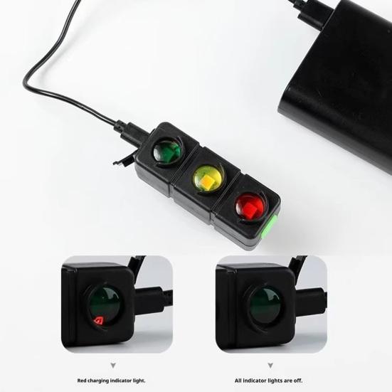 Ampel Fahrradrücklicht 3 Farben USB Wiederaufladbar MTB Rennrad Mountainbike Cartoon Wurstmaul Nachtfahrt Warnung Rücklicht