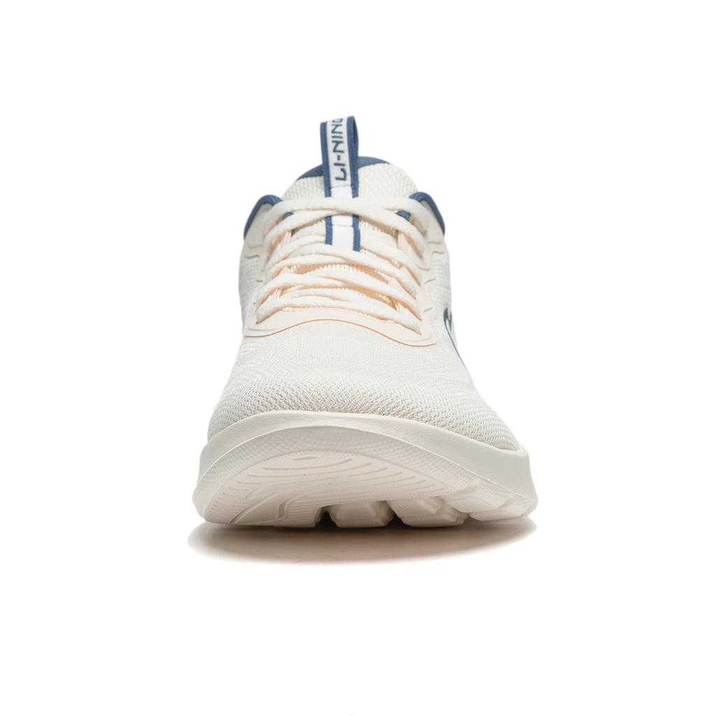 New LiNing Light String Slip Resistant Cushioning Abrasion Resistant Lightweight Low Top Running Shoes Men's White ARSU021-2