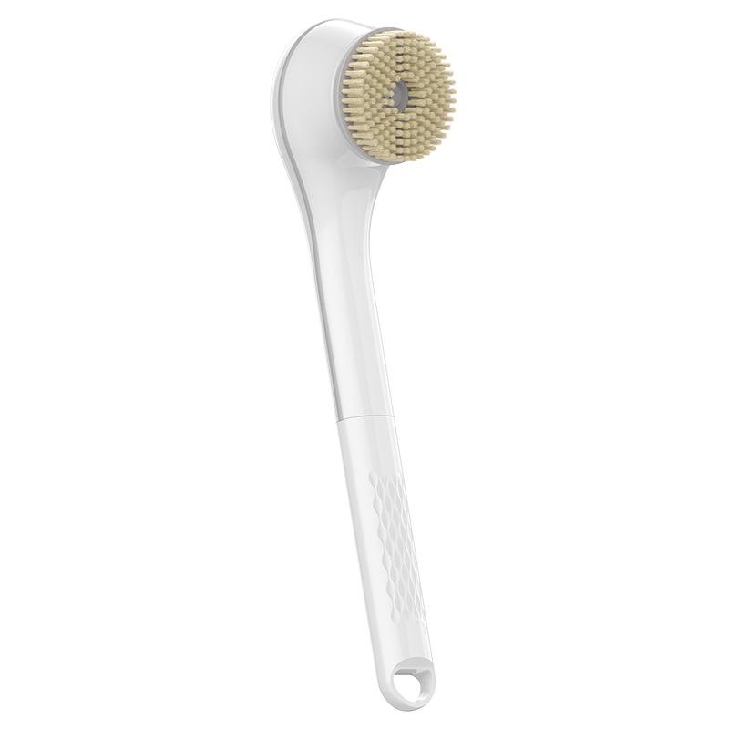 Electric Bath Brush Exfoliator: Long Handle Back Scrubber for Lazy Persons