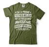 Men's I'm A Proud Father In Law Of A Freaking Awesome Daughter In Law Shirt
