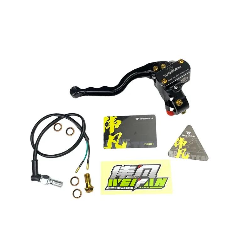 17.5mm Motorcycle Brake Master Cylinder 22mm Radial Pump Hydraulic Lever Set CNC for Honda Yamaha Kawasaki
