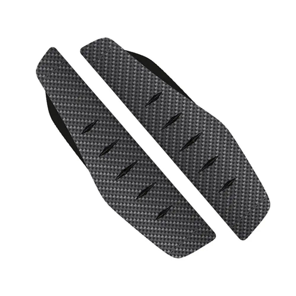 

1 пара аксессуаров, защита от дождя, антибликовый углеродный козырек от солнца, автомобильный дождевик, козырек для зеркала заднего вида, чехол от дождя чёрный