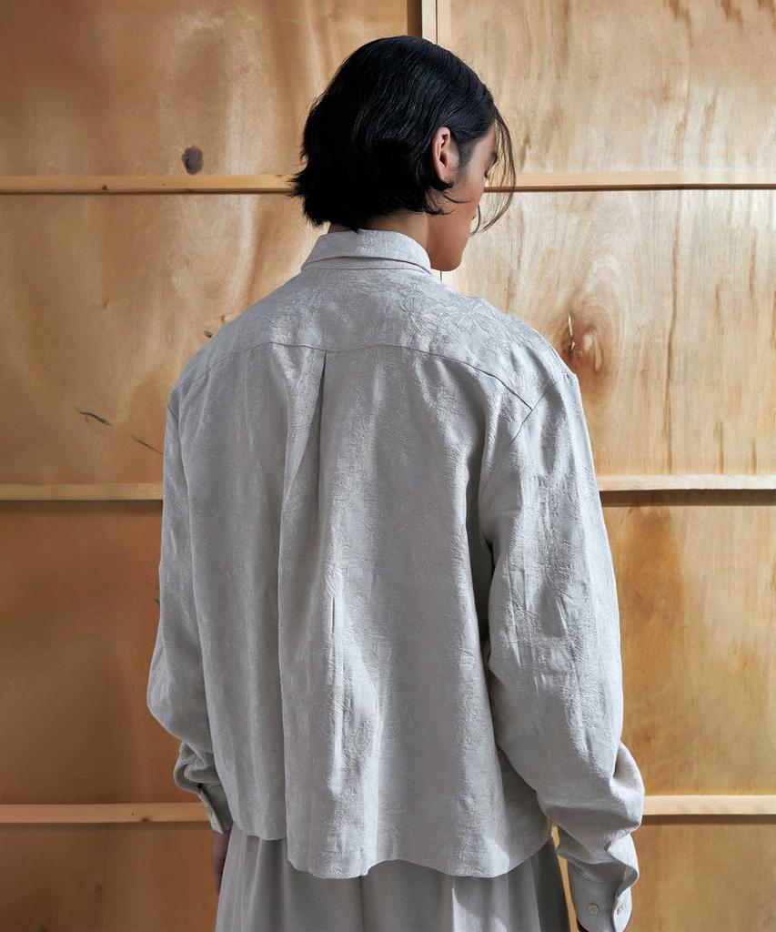 EASE Long Sleeve Shirt_Natural