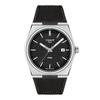 Tissot PRX Men's Watch with Rubber Strap and Black Dial, Officially Imported, Model T1374101705100