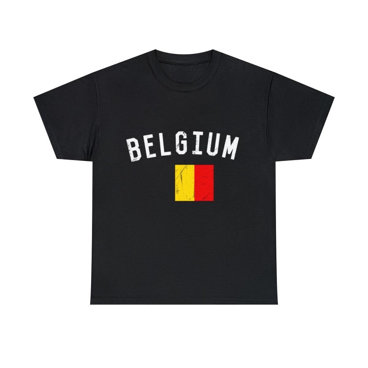 Belgium Graphic Tee Shirt, S-5XL S