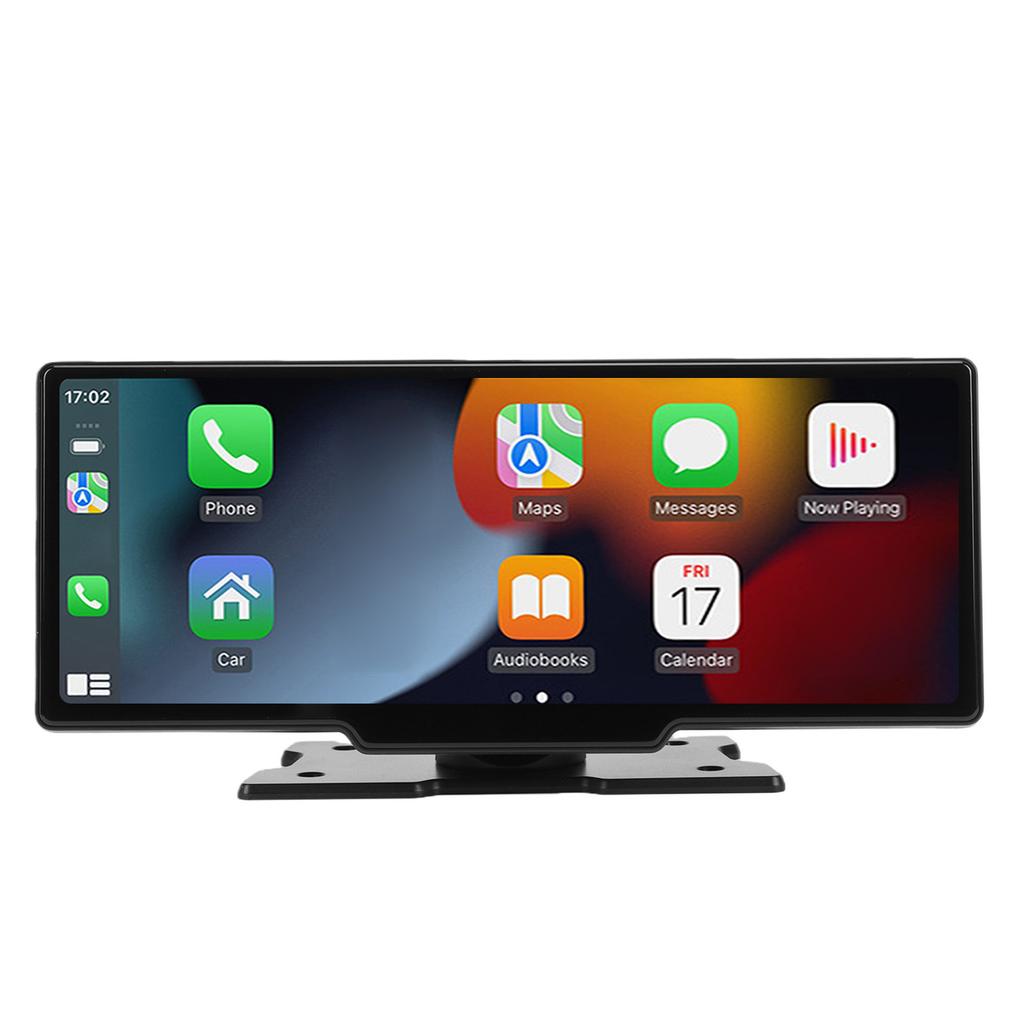 Car Wireless Screen 10.26 Inch Voice Control Wireless Portable Car Touchscreen with Backup Camera Bluetooth FM Radio