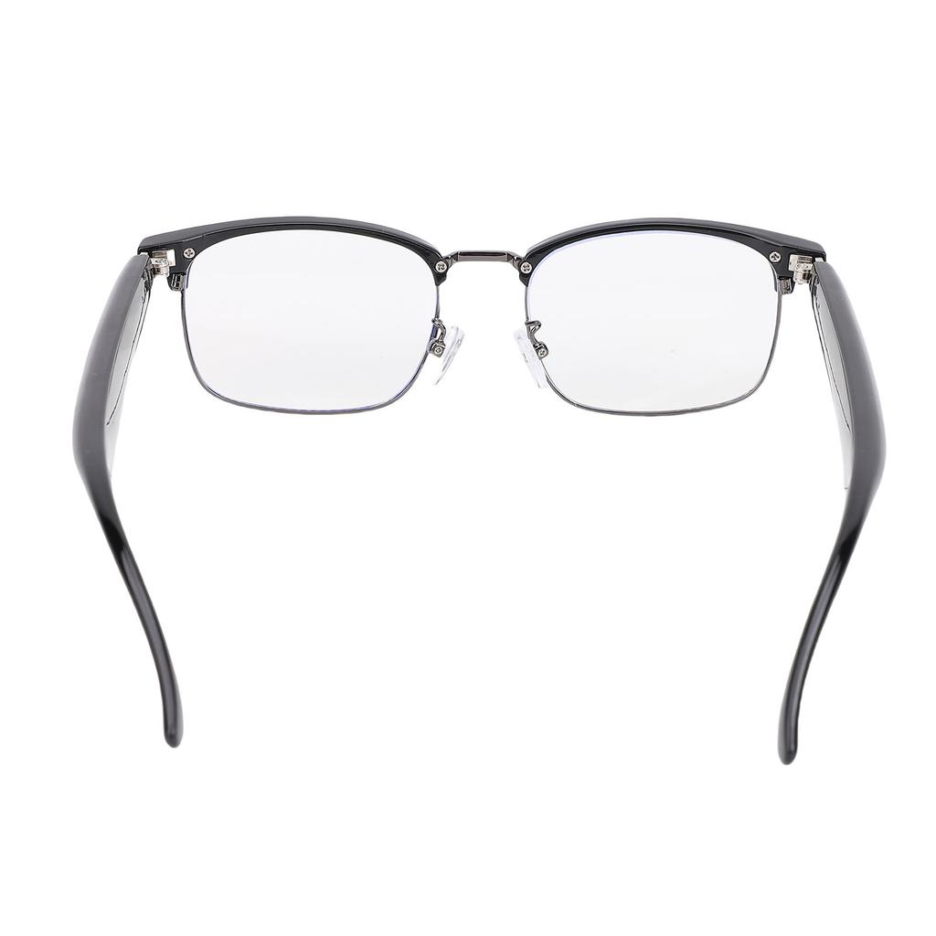 AI Translation Glasses Bluetooth 5.3 100 Languages Real Time Smart Translator Glasses with Built in Mic and Speaker for