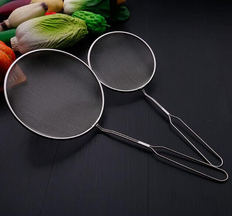304 Stainless Steel Fine Mesh Strainer Spoon