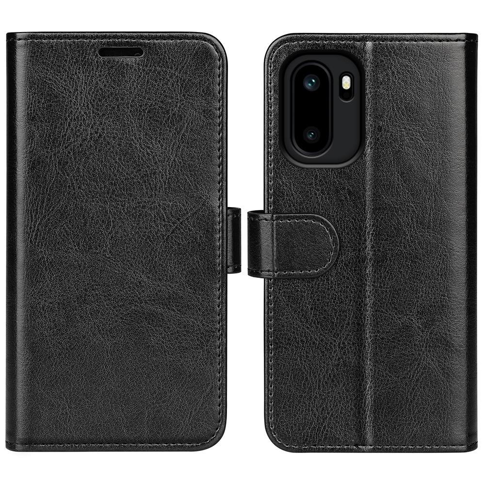 For OnePlus Ace 6 5G Case Crazy Horse Texture Stand Leather Phone Cover
