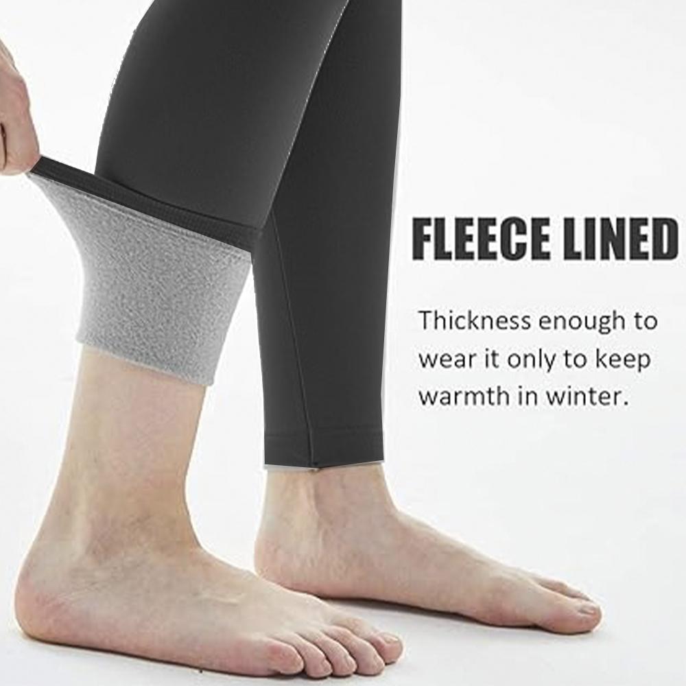 Varme Leggins for kvinner for utendørs tur hjem Vinter Høst NEEDIVYOU Grå farge