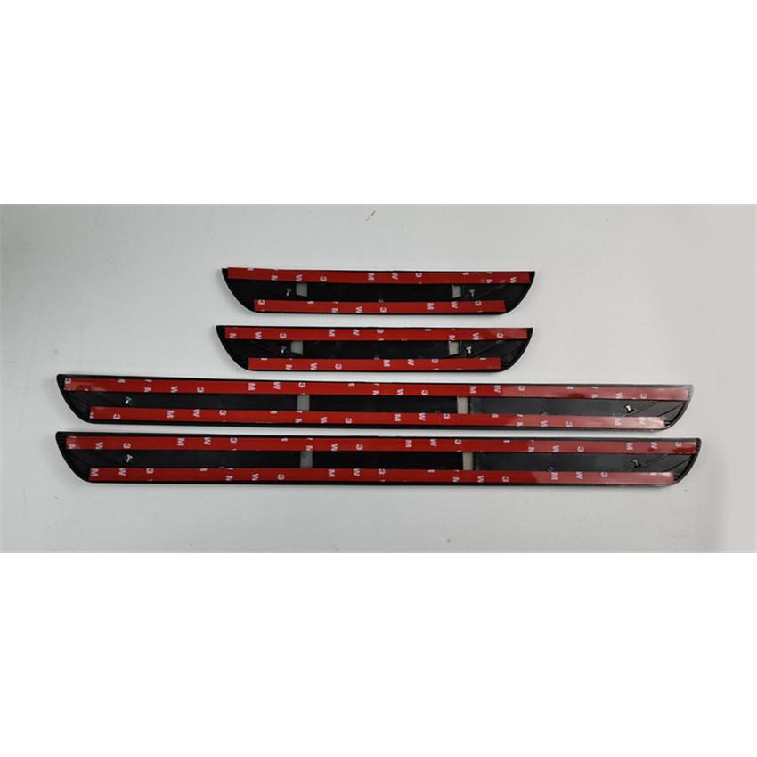 4Pcs/lot ABS Stainless Steel For 2018- Volkswagen VW T-ROC A11 Auto Car Door Sill Pedal Welcome Scuff Plate