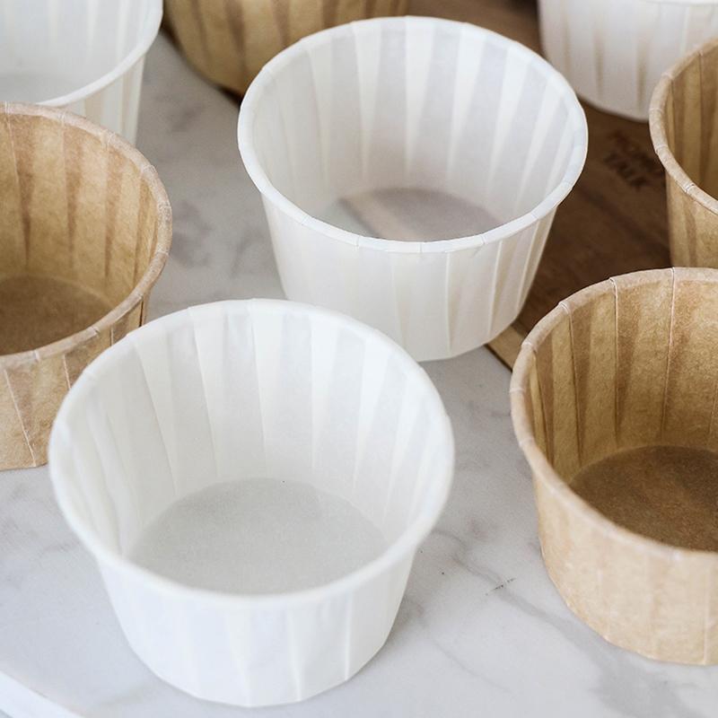 50Pcs/Lot Grease-proof Baking Cups Muffin Cake Cupcake Liners Wrappers Cases for Wedding Party Birthday Bakeware