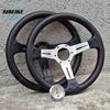 JDM Universal 330mm Steering Wheel Deep Dish Racing Sports Steering Wheel for Honda Toyota